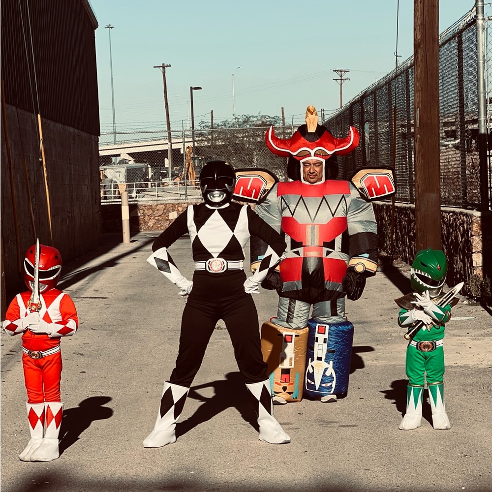 Family Power Rangers Costume Set